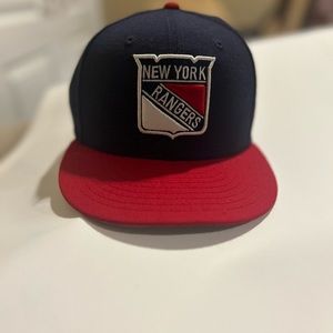 New York rangers adjustable trucker hat. One size fits most.